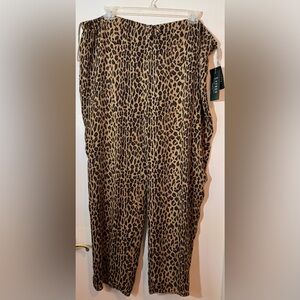 Ralph Lauren animal print pants